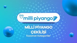 Milli Piyango 9 Nisan 2024 Çekilişi No 84  Kazanan Kategoriler [upl. by Ume]