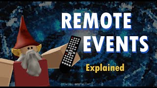 Remote Events Explained  Roblox Studio [upl. by Tallula]