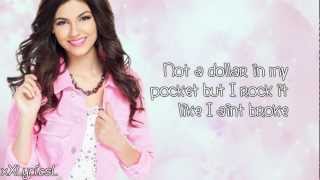 Victoria Justice  Heres 2 Us Lyrics [upl. by Eedoj942]