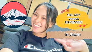 Japan Life Salary VS Expenses Complete Guide Tagalog Vlog [upl. by Ziul]