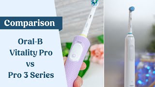 OralB Vitality Pro vs Pro 3 [upl. by Helbonna]