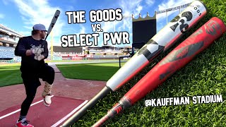 2022 DeMarini THE GOODS vs 2022 Louisville Slugger SELECT PWR  BBCOR Bat Madness World Series 3 [upl. by Silver222]