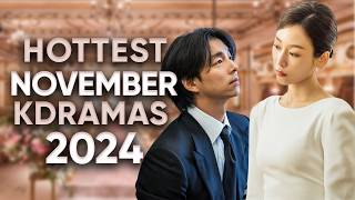 16 Hottest Korean Dramas To Watch in November 2024 Ft HappySqueak [upl. by Darline]