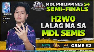 H2WO LAGLAG NA  OMEGA NEOS VS RRQ KAITO GAME 2 MDLPH SEMIFINALS  OMGN VS RRQ  h2woofficial [upl. by Eipper]