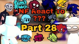 FNF React To Fourth Wall Confronting Yourself Everyone Sings It Absurde Thearchy  GC  Part 28 [upl. by Thomasina199]