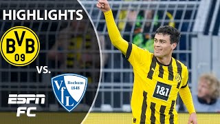 Borussia Dortmund vs VfL Bochum  Bundesliga Highlights  ESPN FC [upl. by Leinadnhoj]