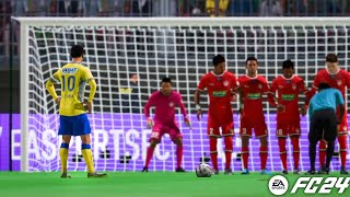 EA FC24  Kerala Blasters Vs Northeast United  ISL Indian Super league [upl. by Annaiel400]