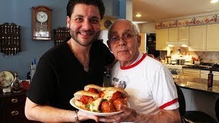 Chef Pasquale and Johnny Meatballs Have A Ball  OrsaraRecipes [upl. by Christiansen]