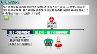 国民年金：「免除された保険料を後から納付して老齢基礎年金を増やす！追納」：シャロゼミのピンポイントト講義 [upl. by Anatlus]