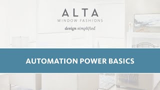 Alta Automation Power Basics [upl. by Tirma]