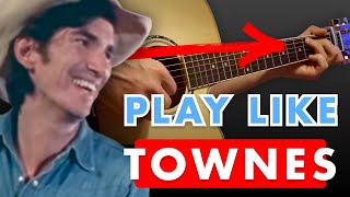 Pancho amp Lefty Play it Like Townes Van Zandt Guitar Tutorial [upl. by Vasti]