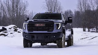 2024 GMC Sierra 2500 HD AT4X AEV Edition First Test So Big We Couldnt Even Get It Dirty [upl. by Claresta998]