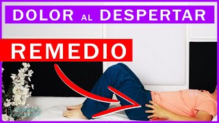 Dolor al Despertar  REALIZA esto [upl. by Sabra]