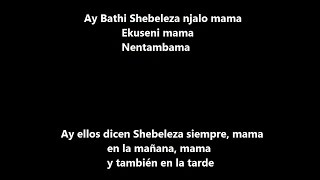 CONGO MAMA NOMBRE REAL SHEBELEZA LETRA JOE MAFELA [upl. by Ludovico258]