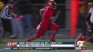 Mount Healthy starts playoffs with win over New Richmond [upl. by Areip]