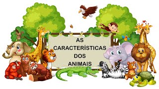 AS CARACTERÍSTICAS DOS ANIMAIS [upl. by Atin]