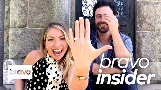 Stassi Schroeder and Beau Clark Show You The Moment They Got Engaged [upl. by Juxon]