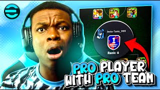 I PLAYED A PRO PLAYER A PRO TEAM🥲 eFOOTBALL 2024 [upl. by Nnyla59]