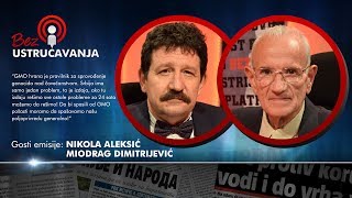 BEZ USTRUČAVANJA GMO hrana je genocid nad čovečanstvom  Nikola Aleksić i Miodrag Dimitrijević [upl. by Stag]