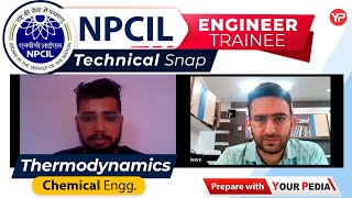 Thermodynamics Mock Interview For NPCIL  Chemical Engg  Interview preparation with YourPedia [upl. by Karry856]