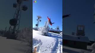 ytshorts shots snow travel snowfall winter mountains trending [upl. by Olav]