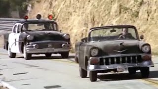 56 Bel Air in Roadracers movie in 14 minutes [upl. by Wallack309]