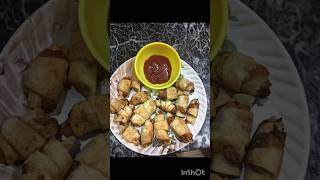 Mini roll singara🔥🥔food recipe for you [upl. by Caz466]