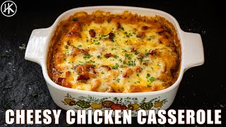 Keto Casserole Recipes  An Easy Cheesy Chicken Casserole [upl. by Attekal47]