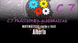 Simplificacion de fracciones algebraicas 3 ESO [upl. by Sinnaoi]