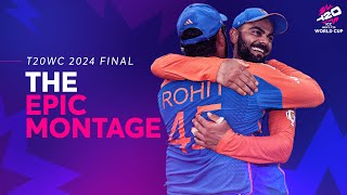 The Epic Montage  T20 World Cup 2024 Final [upl. by Haissem]