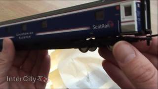 Opening the class 90 Caledonian Sleeper train pack by Hornby [upl. by Justino265]