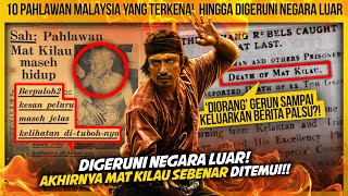 10 PAHLAWAN MALAYSIA YANG TERKENAL HINGGA DIGERUNI NEGARA LUAR [upl. by Beach]