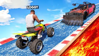 I CHALLENGED CHAPATI ON GTA 6 MEGA RAMP [upl. by Fax]