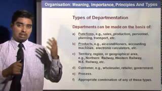 Management Planning  Key Factors in Departmentation [upl. by Rellek]