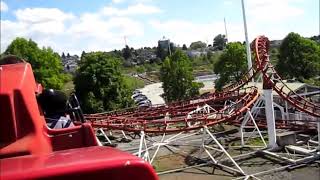 Corkscrew at Playland at the PNE Vancouver [upl. by Bradford]