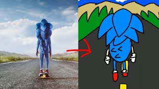 Sonic Movie Trailer 2019 Reanimated [upl. by Alyat]