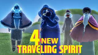 4 More Traveling Spirit Are Coming 🥳  Beta Spoilers  Sky Cotl  Vizsky [upl. by Anelahs]