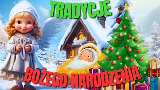 Boże Narodzenie dla dzieci ⭐ Film edukacyjny 🎄 Tradycje świąteczne  Quiz dla dzieci 👦👧 Kolędy 🎶 [upl. by Zalucki]