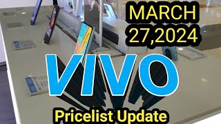 VIVO PRICES UPDATE Y02TY17sY36Y77sV295GV305G [upl. by Barber]