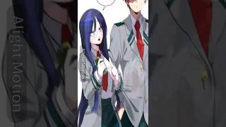 Todoroki x yo alightmotionedit edit shortvideo shototodoroki 😚❤ [upl. by Marvella]