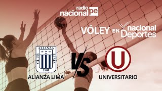 VOLEY FEMENINO ALIANZA LIMA VS UNIVERSITARIO  17122023 [upl. by Lertnek]