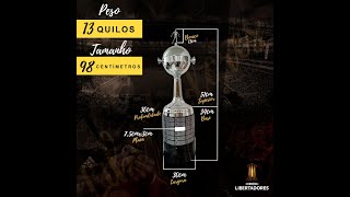 Taça Libertadores Tamanho Oficial  com todos os campeões [upl. by Noman]