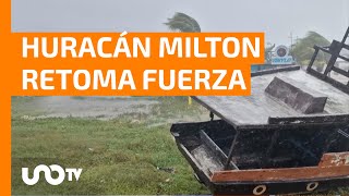 “Cuestión de vida o muerte” Florida llama a evacuar por Milton difunden primeras imágenes [upl. by Vey]