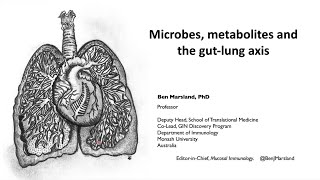 Microbes metabolites and the gut lung axis [upl. by Elianora]