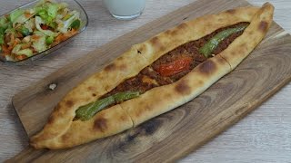 Kiymali Pide Tarifi Pide Rezept [upl. by Odericus]