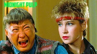 Sammo Hung vs Cynthia Rothrock NO disrespects  Millionaires Express 1986 [upl. by Ainoval]