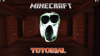 DOORS IN MINECRAFT  Ambush Tutorial no mods ot addons Command Block Creation [upl. by Perkin408]