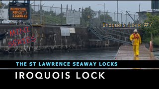 Transiting the Iroquois Lock by Small Sailboat [upl. by Terrab880]