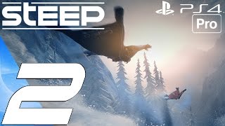 STEEP  Gameplay Walkthrough Part 2  Pointe Percee amp Ortles PS4 PRO [upl. by Ruthe]