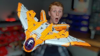 Is The LEGO Guardians’ Ship Worth It Reviewing my BIGGEST LEGO Set Marvel Infinity Saga [upl. by Aifoz]